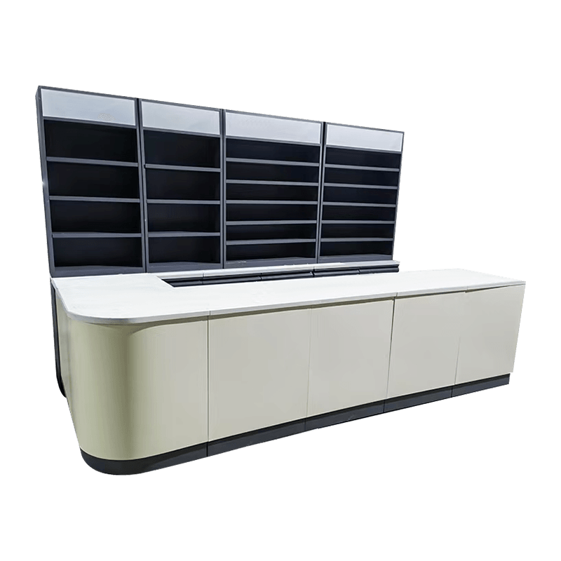 Contoare de afișare pentru casă pentru magazin de proximitate de mare capacitate de stocare